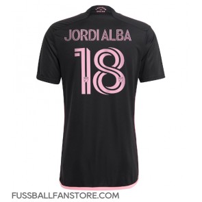 Inter Miami Jordi Alba #18 Replik Auswärtstrikot 2023-24 Kurzarm